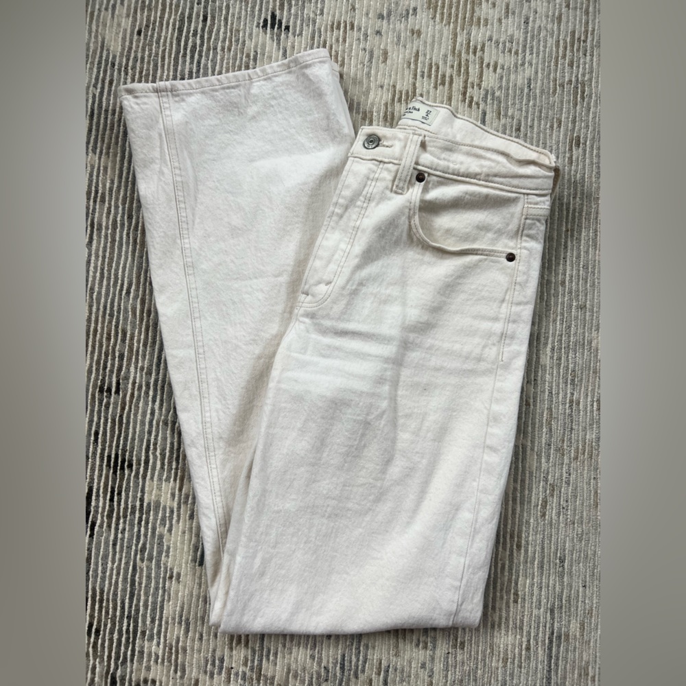 Abercrombie 90s high rise straight jean